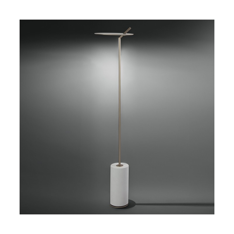  Minitallux LED floor lamp Luà ST in different finishes byicon Luce