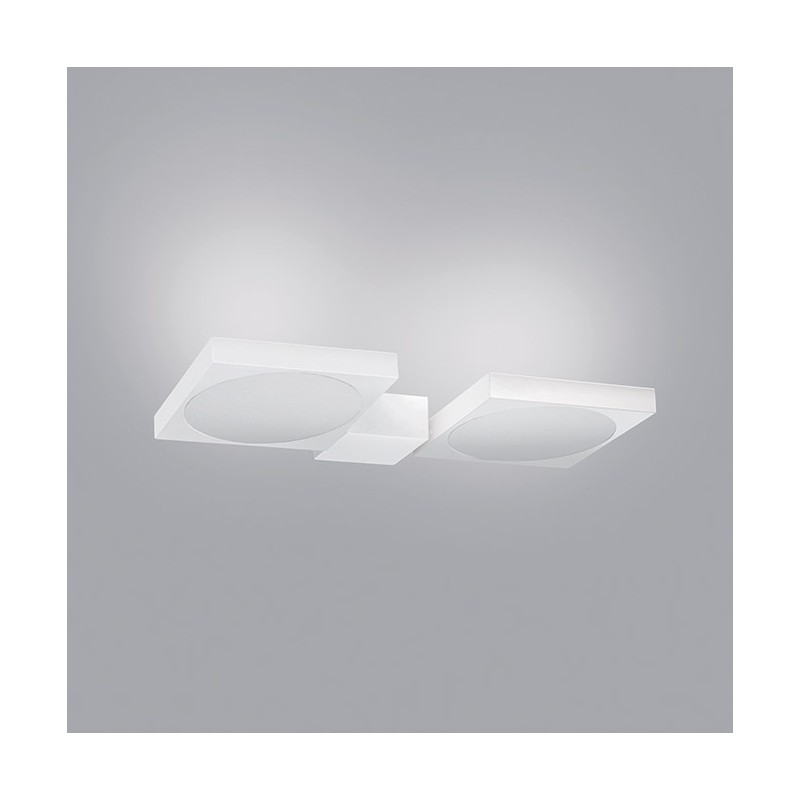  Plafonnier LED Minitallux MixPL2 en différentes finitions par Icona Luce
