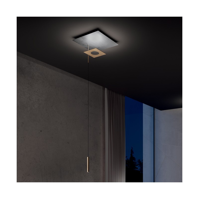  Suspension LED Minitallux Petra P2.40 en différentes finitions byicon Luce