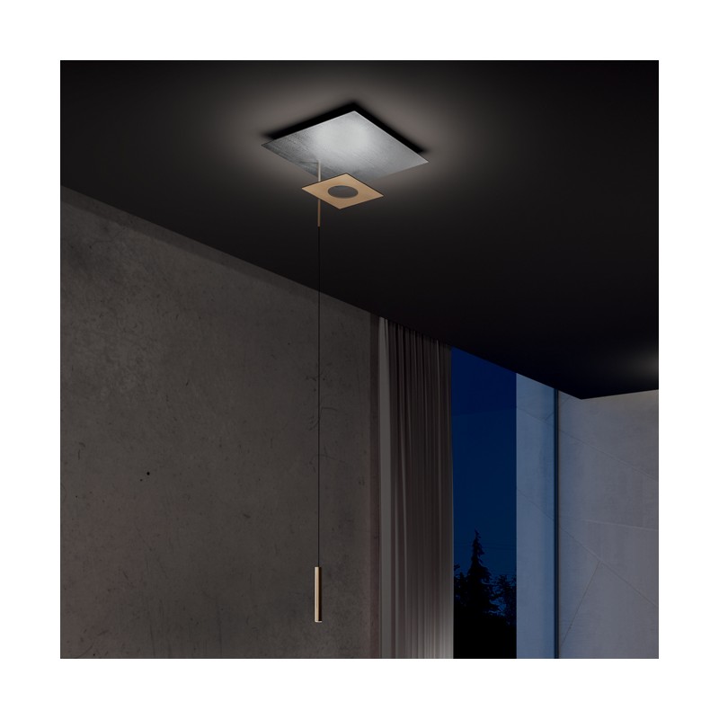  Suspension LED Minitallux Petra P2.50 en différentes finitions byicon Luce