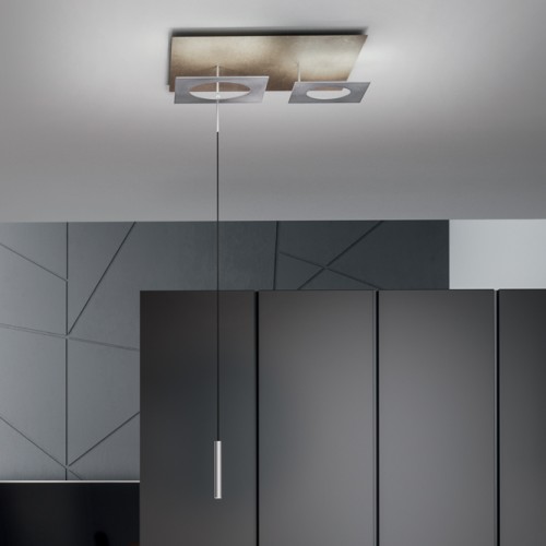 Minitallux Lampada a sospensione a LED Petra S3 in diverse finiture by Icone Luce 