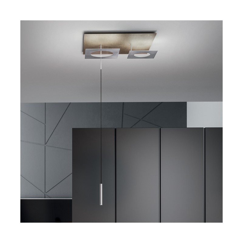  Lampe à suspension LED Minitallux Petra S3 en différentes finitions par Icons Luce