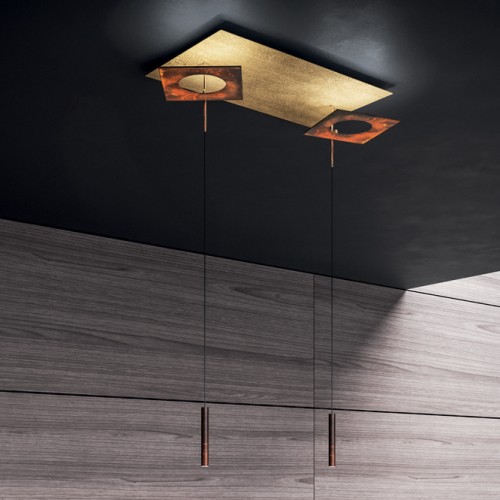 Minitallux Lampada a sospensione a LED Petra S4.R in diverse finiture by Icone Luce 