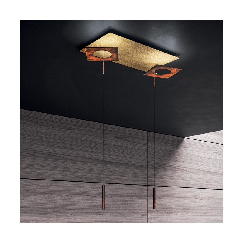  Minitallux LED suspension lamp Petra S4.R in different finishes by Icons Luce