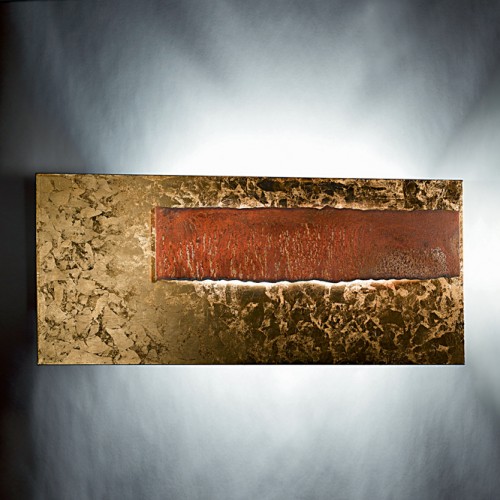 Minitallux Lampada a parete a LED PIASTRA RG in diverse finiture by Icone Luce 