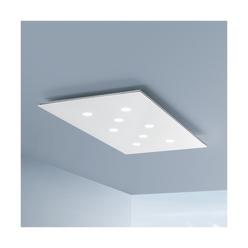  Minitallux POP8 LED ceiling light in different finishes by Icons Luce
