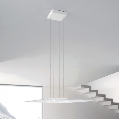 Minitallux Suspension lamp with LED POPS11 in different finishes byicon Luce