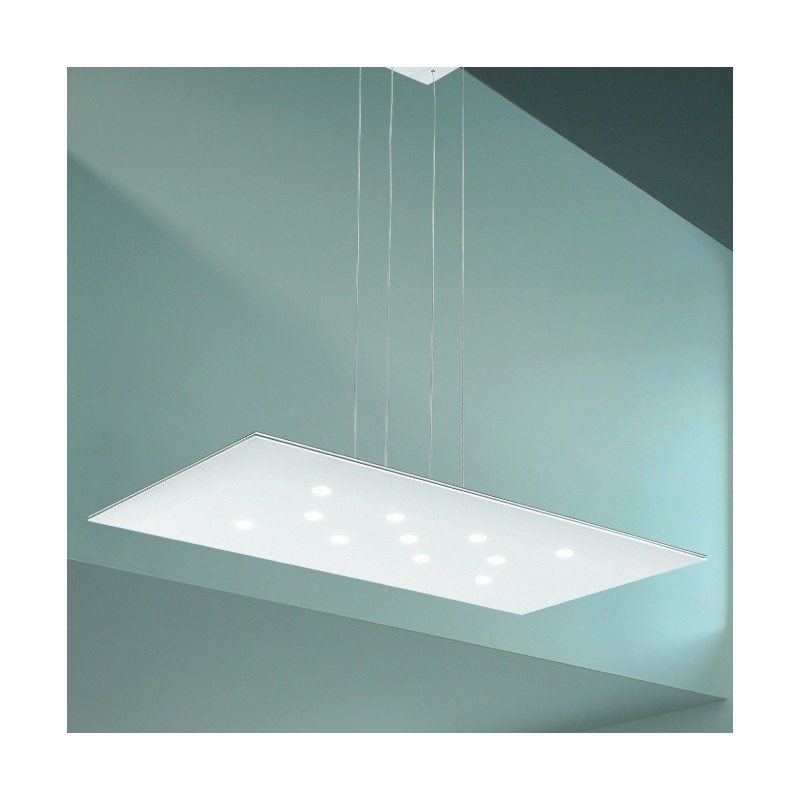  Lampe à suspension LED Minitallux POPS11.R en différentes finitions par Icons Luce