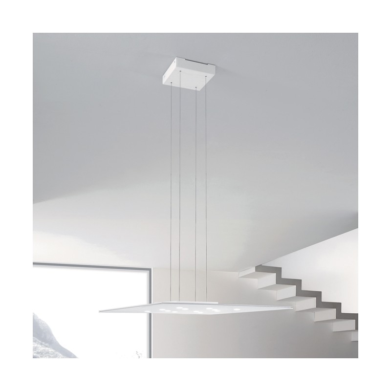  Minitallux Suspension lamp with LED POPS12 in different finishes byicon Luce