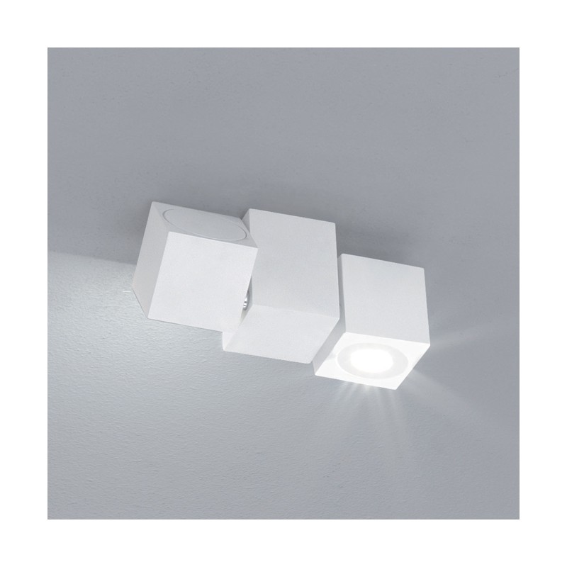  Aplique LED Minitallux RUBIC10 en diferentes acabados byicon Luce