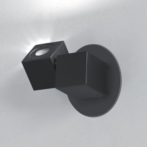 Minitallux Lampada a parete a LED RUBIC5 in diverse finiture by Icone Luce 