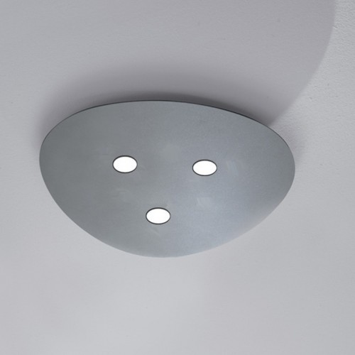 Minitallux SCUDO3 LED ceiling lamp in different finishes by Icons Luce