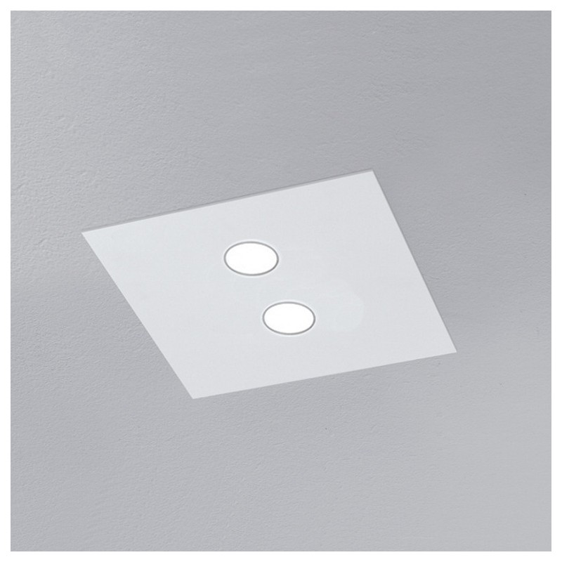  Plafón LED Minitallux SWING2 en diferentes acabados de Icons Luce