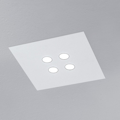 Minitallux Plafoniera a LED SWING4 in diverse finiture by Icone Luce 