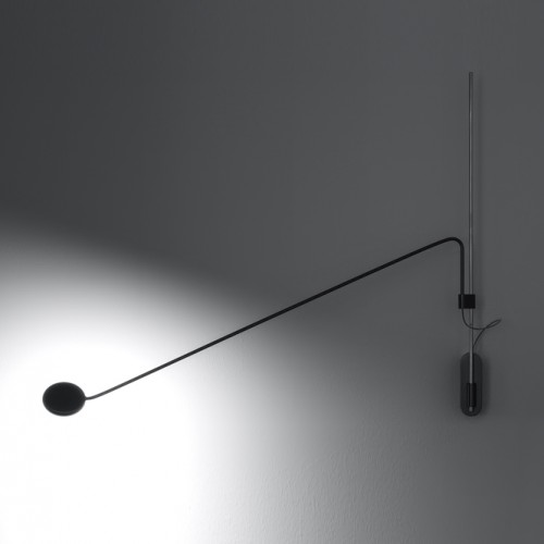Minitallux LED wall lamp TECLA A PMICRO in different finishes byicon Luce