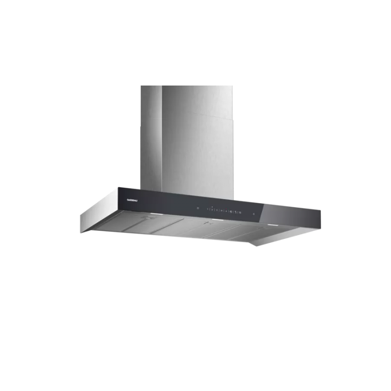  Gaggenau Wall hood AW 240 191 stainless steel finish with 90 cm anthracite glass control panel