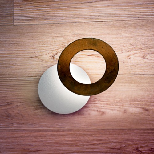 Minitallux VERA 21 LED wall lamp in different finishes by Icons Luce