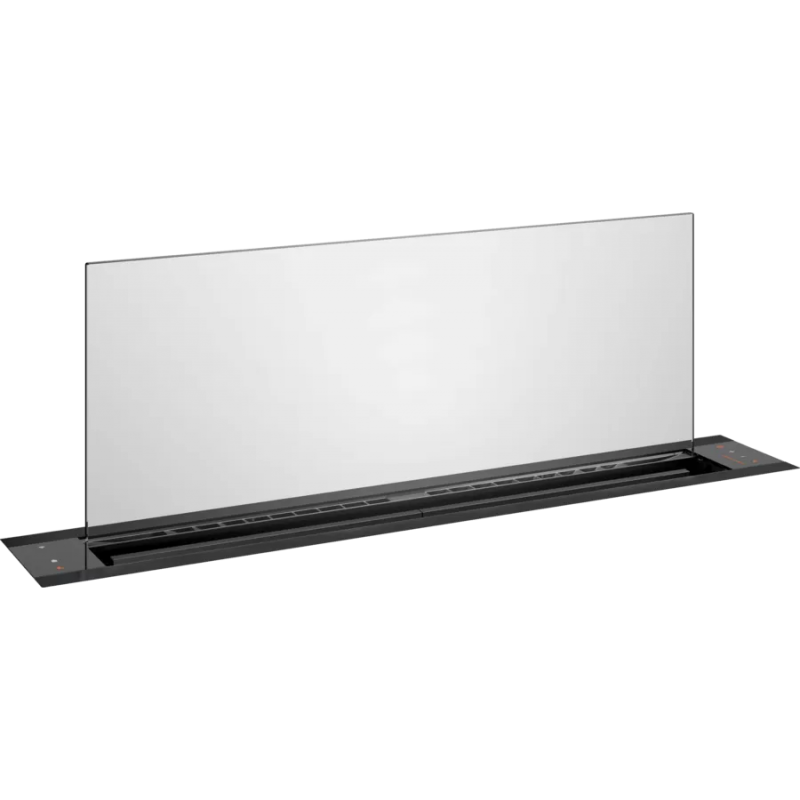  Hotte de table Gaggenau 80 cm AL200180 finition verre clair