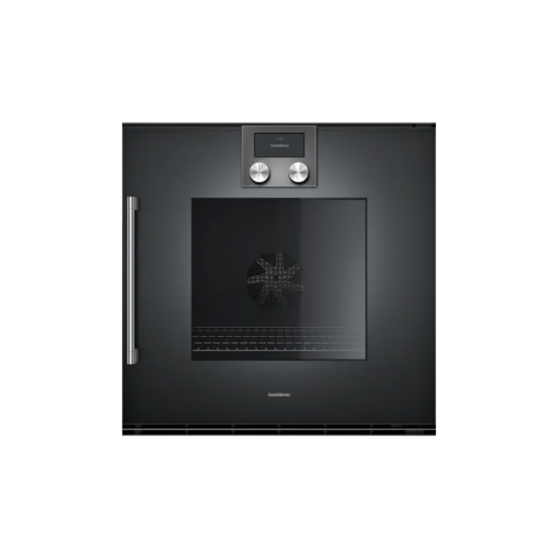  Gaggenau Catalytic oven with right hinges BOP 210 102 anthracite finish 60 cm