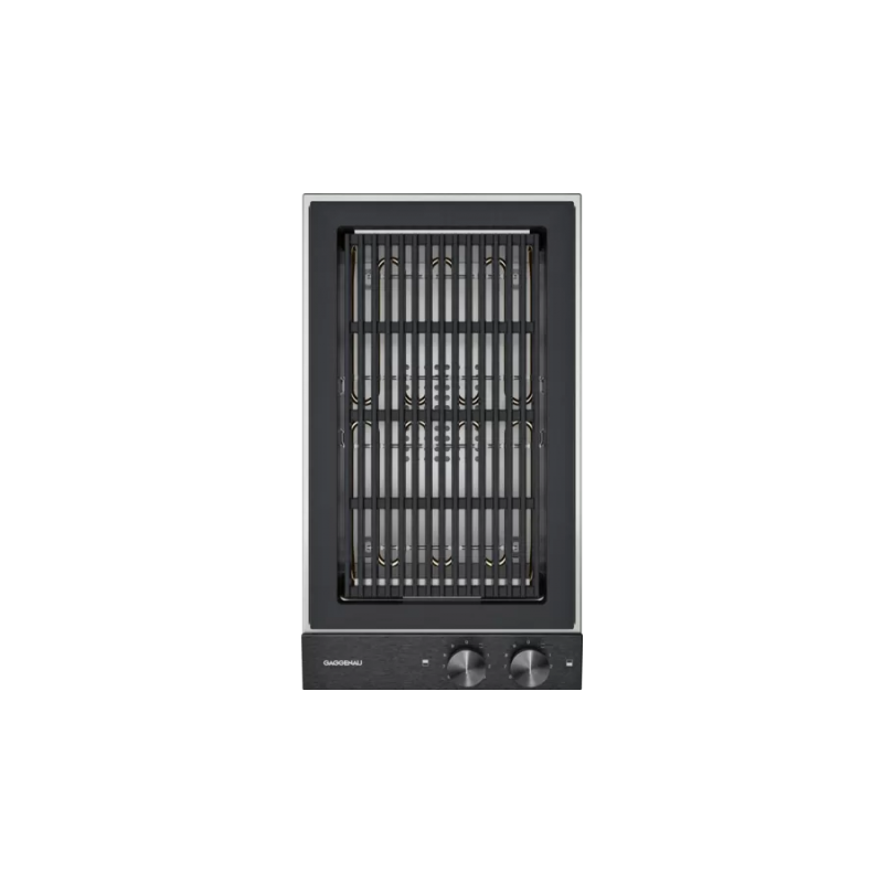  Parrilla eléctrica Gaggenau VR230120 con panel de control negro de 28 cm
