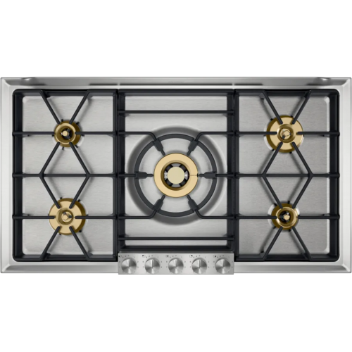 Gaggenau VG295250 table de cuisson gaz 90 cm finition inox