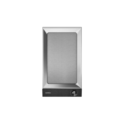 Assiette Gaggenau Teppan-Yaki VP230120 avec panneau de commande noir 28 cm