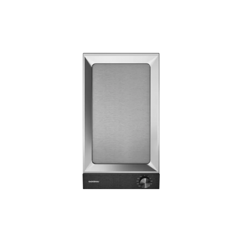  Assiette Gaggenau Teppan-Yaki VP230120 avec panneau de commande noir 28 cm