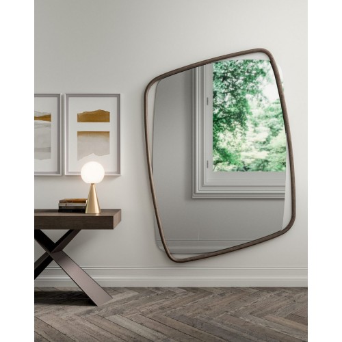 Ozzio Specchio Golden Big art. X039 con cornice in legno da 144x204 cm