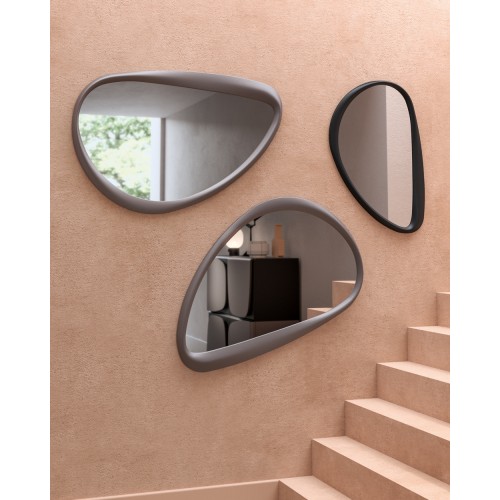 Ozzio Soho miroir art. X035 avec cadre au choix de 92,5x64 cm