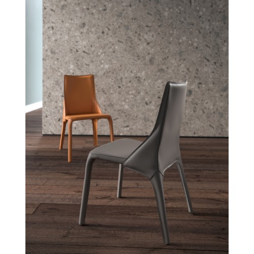 Ozzio Sedia Kite art. S336 completamente rivestita da H.90 cm