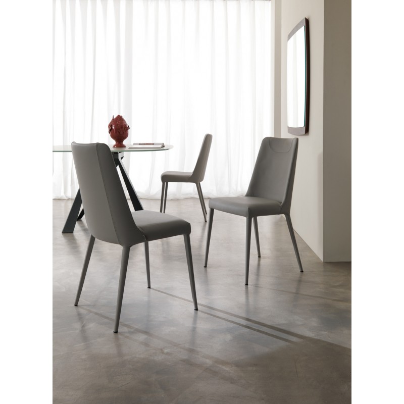  Ozzio Sofia chair art. S316 completely covered by H.86 cm