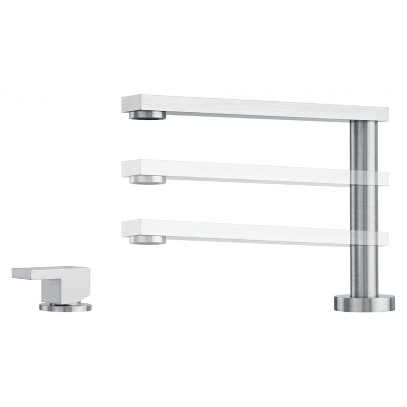  Barazza Mixer with remote control B_FREE FOLDABLE SINKS 1RUBMBFA satin stainless steel finish