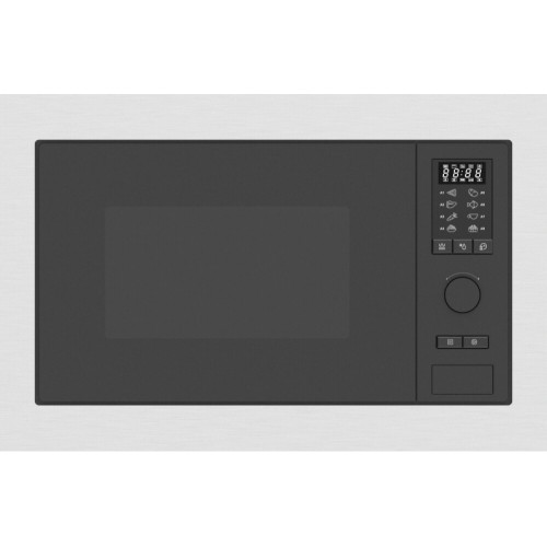 Barazza Micro-ondes encastrable CITY ADVANCE 1MOI 60 cm en acier inoxydable satiné et finition noire