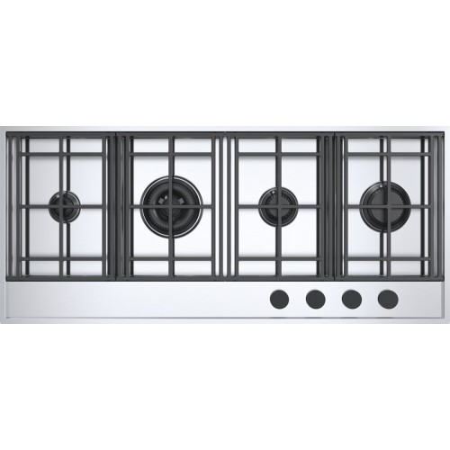 Table de cuisson gaz Barazza LAB EVOLUTION 1PLE3D 116 cm finition inox satiné