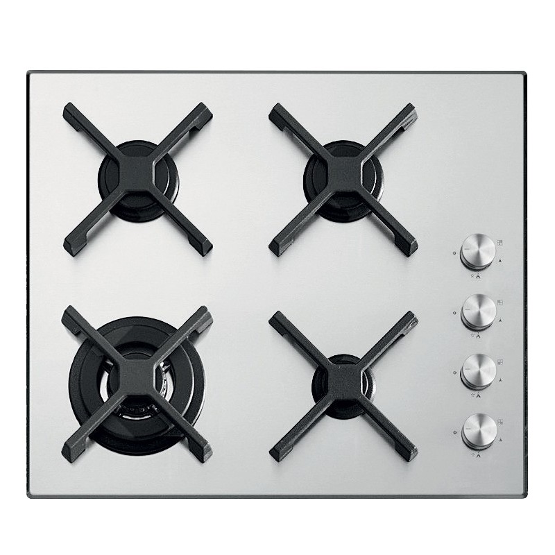  Barazza Gas hob SELECT PLUS 1PSPT64 59 cm satin stainless steel finish