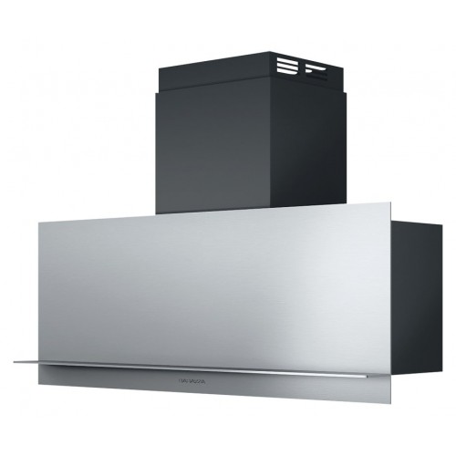 Barazza Cappa a parete MOOD 1KMDP9 finitura inox satinato e nero da 90 cm