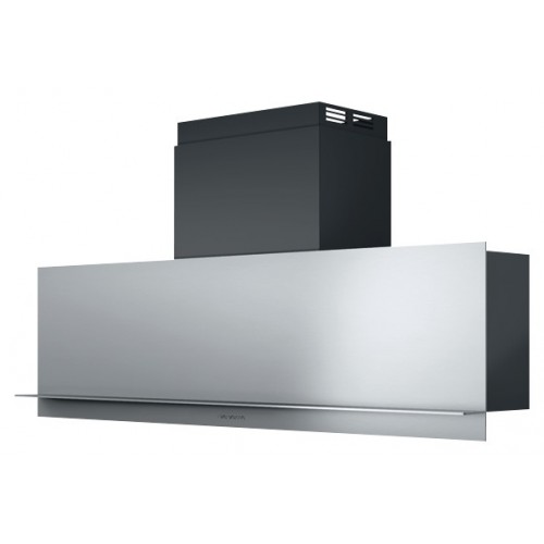 Barazza Wall hood MOOD 1KMDP12 120 cm satin stainless steel and black finish