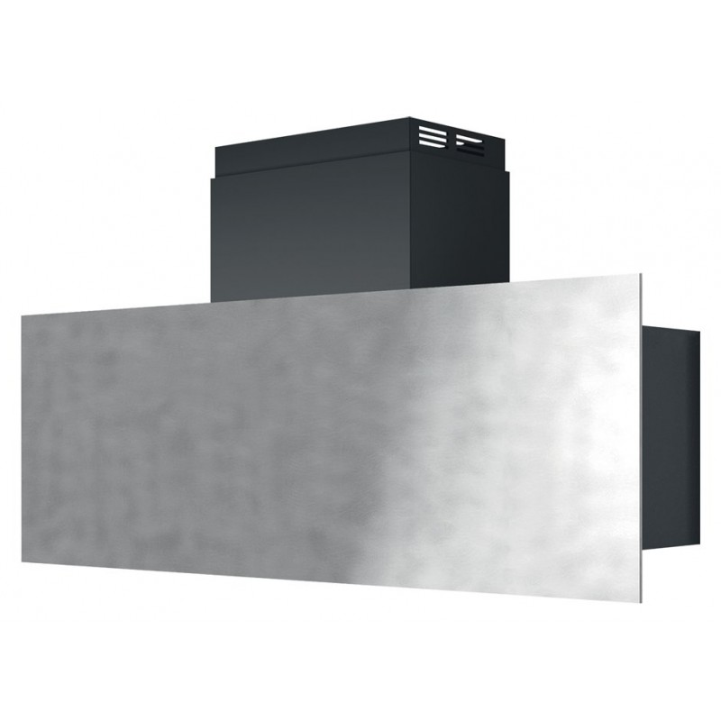  Barazza Wall hood UNIQUE 1KUNP121 120 cm vintage stainless steel and black finish