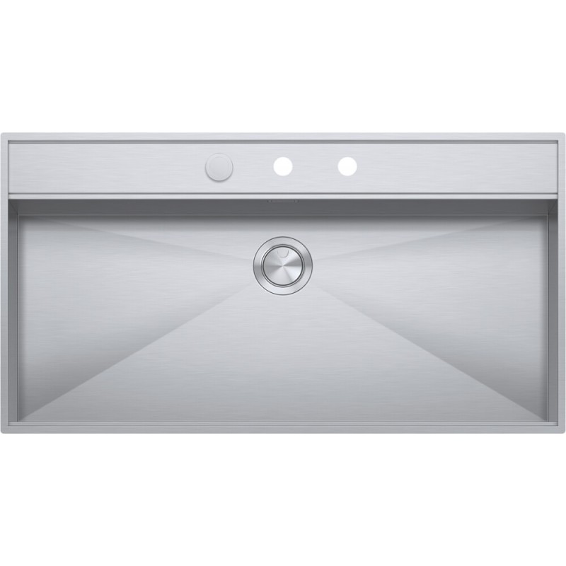  Barazza Lavello una vasca FLEXI 1LFX101 finitura inox satinato da 105x56 cm