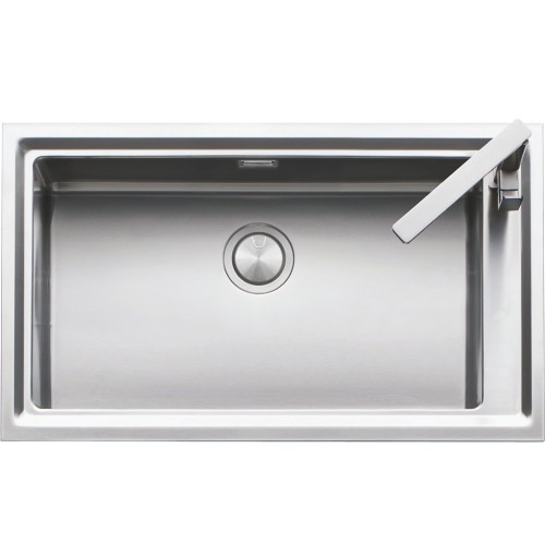 Barazza Lavello una vasca EASY 1LES91P finitura inox satinato da 86x51 cm