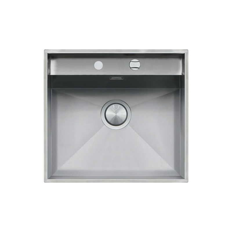  Barazza Single bowl sink LAB 1LLB61 57x51 cm satin stainless steel finish