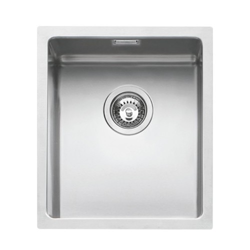 Barazza Single bowl sink QUADRA R15 1x3440I satin stainless steel finish 34x40 cm