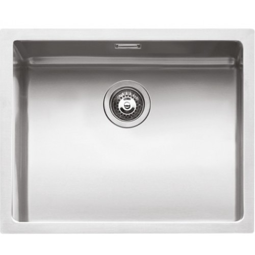 Barazza Fregadero de un seno QUADRA R15 1x5040I acabado acero inoxidable satinado 50x40 cm