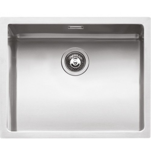 Barazza Single bowl undermount sink QUADRA R15 1x5040S satin stainless steel finish 50x40 cm