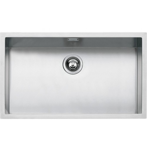 Barazza Fregadero de un seno QUADRA R15 1x7040I acabado acero inoxidable satinado 71x40 cm