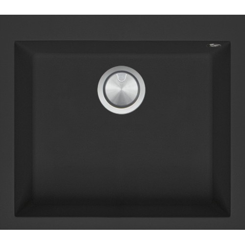 Barazza Évier simple bac SOUL 1LSO61N noir finition b_granite 57x50 cm