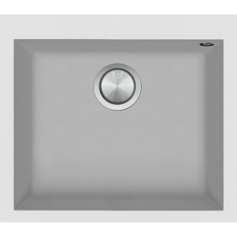 Barazza Évier simple bac SOUL 1LSO61B blanc finition b_granite 57x50 cm