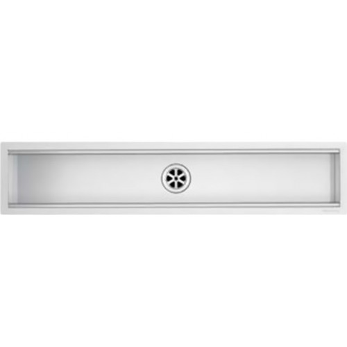 Barazza Canale 1CI90 90 cm satin stainless steel finish