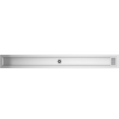 Barazza Canale 1CIA180 180 cm satin stainless steel finish
