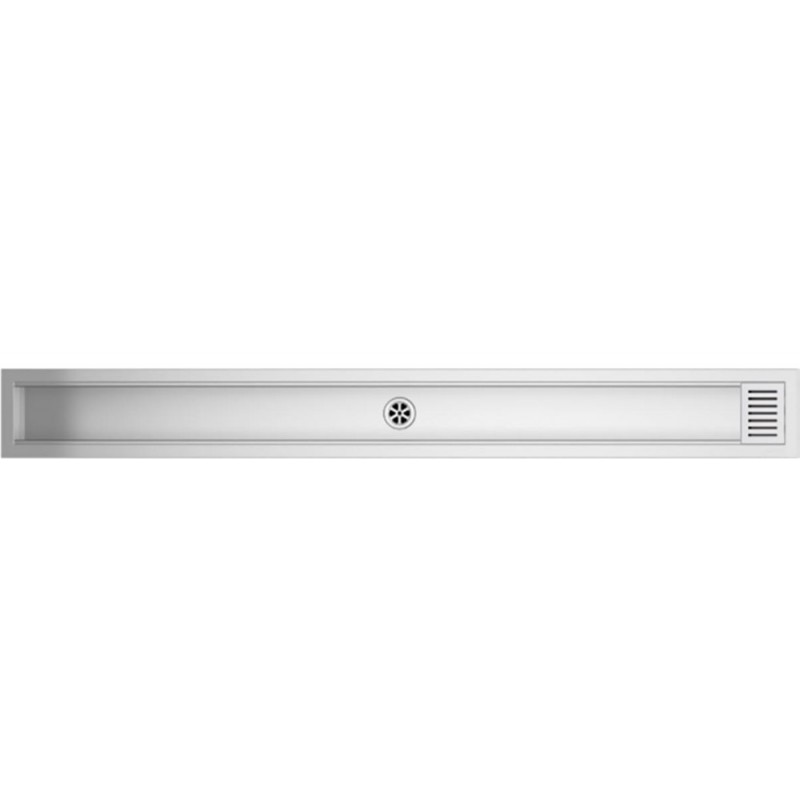  Barazza Canale 1CIA180 finitura inox satinato da 180 cm